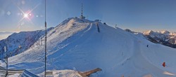 Archiv Foto Webcam Goldeck: Panoramablick Gipfel 07:00