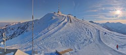 Archiv Foto Webcam Goldeck: Panoramablick Gipfel 15:00