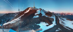 Archiv Foto Webcam Goldeck: Panoramablick Gipfel 05:00