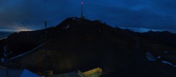 Archiv Foto Webcam Goldeck: Panoramablick Gipfel 03:00