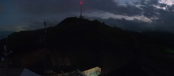 Archiv Foto Webcam Goldeck: Panoramablick Gipfel 23:00
