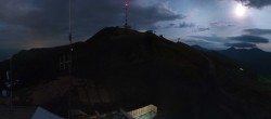 Archiv Foto Webcam Goldeck: Panoramablick Gipfel 23:00