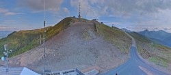 Archiv Foto Webcam Goldeck: Panoramablick Gipfel 17:00