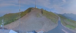 Archiv Foto Webcam Goldeck: Panoramablick Gipfel 17:00