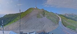 Archiv Foto Webcam Goldeck: Panoramablick Gipfel 07:00