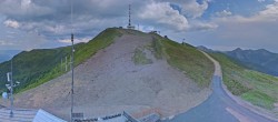 Archiv Foto Webcam Goldeck: Panoramablick Gipfel 17:00
