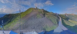 Archiv Foto Webcam Goldeck: Panoramablick Gipfel 06:00