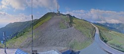 Archiv Foto Webcam Goldeck: Panoramablick Gipfel 07:00