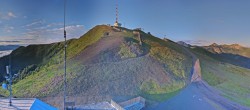 Archiv Foto Webcam Goldeck: Panoramablick Gipfel 05:00