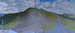 Archiv Foto Webcam Goldeck: Panoramablick Gipfel 07:00