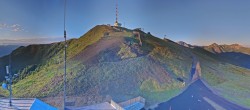 Archiv Foto Webcam Goldeck: Panoramablick Gipfel 05:00