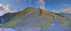 Archiv Foto Webcam Goldeck: Panoramablick Gipfel 07:00