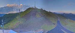 Archiv Foto Webcam Goldeck: Panoramablick Gipfel 05:00