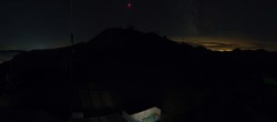 Archiv Foto Webcam Goldeck: Panoramablick Gipfel 23:00