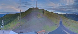 Archiv Foto Webcam Goldeck: Panoramablick Gipfel 19:00
