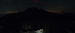 Archiv Foto Webcam Goldeck: Panoramablick Gipfel 23:00
