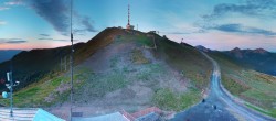 Archiv Foto Webcam Goldeck: Panoramablick Gipfel 05:00