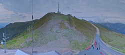 Archiv Foto Webcam Goldeck: Panoramablick Gipfel 09:00