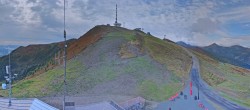 Archiv Foto Webcam Goldeck: Panoramablick Gipfel 09:00
