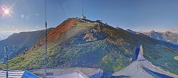 Archiv Foto Webcam Goldeck: Panoramablick Gipfel 07:00