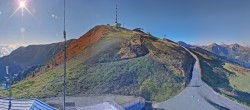 Archiv Foto Webcam Goldeck: Panoramablick Gipfel 08:00