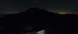 Archiv Foto Webcam Goldeck: Panoramablick Gipfel 23:00