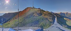 Archiv Foto Webcam Goldeck: Panoramablick Gipfel 08:00