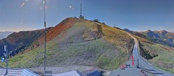 Archiv Foto Webcam Goldeck: Panoramablick Gipfel 09:00