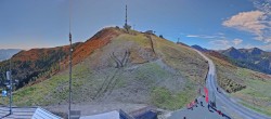Archiv Foto Webcam Goldeck: Panoramablick Gipfel 11:00