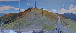Archiv Foto Webcam Goldeck: Panoramablick Gipfel 13:00