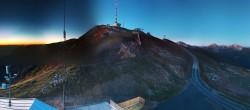 Archiv Foto Webcam Goldeck: Panoramablick Gipfel 05:00