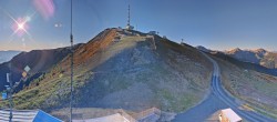 Archiv Foto Webcam Goldeck: Panoramablick Gipfel 07:00