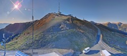 Archiv Foto Webcam Goldeck: Panoramablick Gipfel 08:00