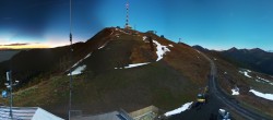 Archiv Foto Webcam Goldeck: Panoramablick Gipfel 05:00