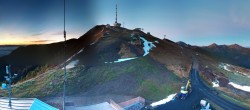 Archiv Foto Webcam Goldeck: Panoramablick Gipfel 06:00
