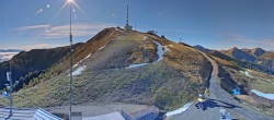 Archiv Foto Webcam Goldeck: Panoramablick Gipfel 09:00
