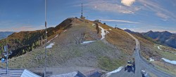 Archiv Foto Webcam Goldeck: Panoramablick Gipfel 13:00
