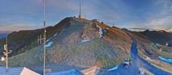 Archiv Foto Webcam Goldeck: Panoramablick Gipfel 17:00