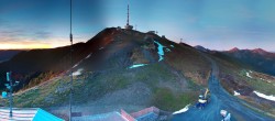 Archiv Foto Webcam Goldeck: Panoramablick Gipfel 06:00