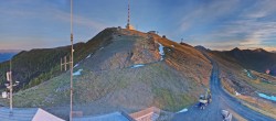 Archiv Foto Webcam Goldeck: Panoramablick Gipfel 17:00