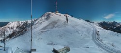 Archiv Foto Webcam Goldeck: Panoramablick Gipfel 23:00