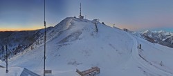Archived image Webcam Goldeck: Panoramic view 05:00