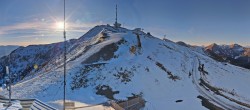 Archiv Foto Webcam Goldeck: Panoramablick Gipfel 07:00