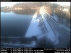 Archived image Webcam lake Hennesee: Dam 13:00