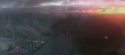 Archiv Foto Webcam Café am Pitztaler Gletscher 06:00