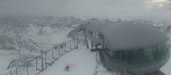 Archiv Foto Webcam Café am Pitztaler Gletscher 07:00