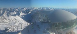 Archiv Foto Webcam Café am Pitztaler Gletscher 09:00