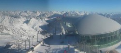 Archiv Foto Webcam Café am Pitztaler Gletscher 11:00