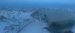 Archiv Foto Webcam Café am Pitztaler Gletscher 17:00