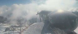 Archiv Foto Webcam Café am Pitztaler Gletscher 07:00